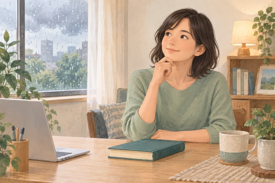 상황을 보고 독서 여부를 판단하겠다고 말할 때.